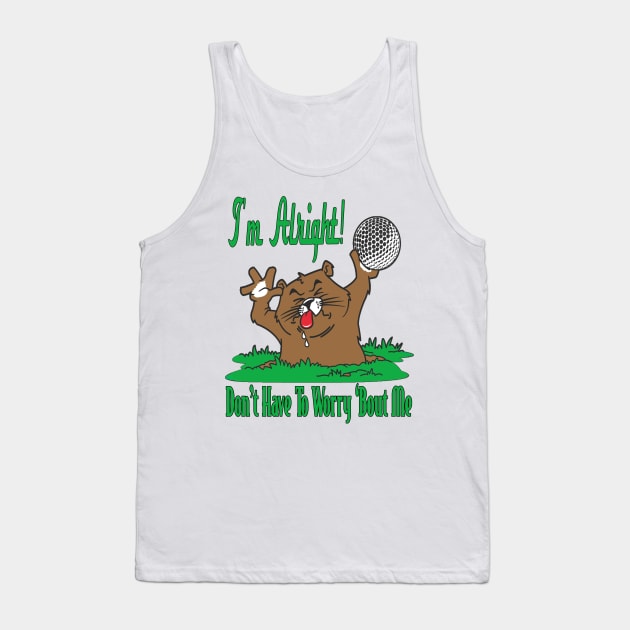 The Gopher and The Golfball Tank Top by FabulouslyFestive